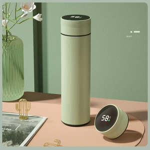 Clearance: -Clearance- Smart Thermos Cup-Stainless Steel