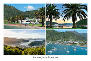 Postcard: 018 - Post Art Postcard - Picton Composite