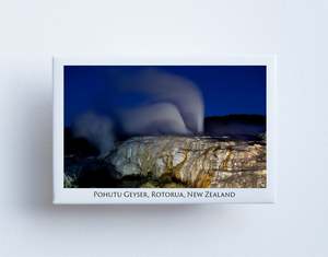 Rotorua: FM0045 - Post Art Magnet - Pohutu Geyser