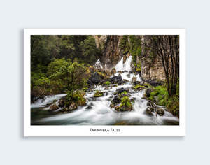 Rotorua: 526 - Post Art Postcard - Tarawera Falls