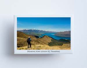 FM0082 - Post Art Magnet - Speaking Kiwi Lesson 2 - Tramping