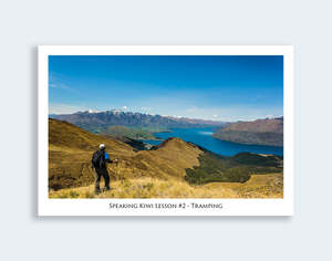 Speaking Kiwi Series: 561 - Post Art Postcard - Speaking Kiwi Lesson #2 - Tramping