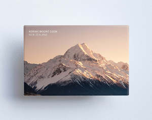 Magnets Sisson: MTS1028 - Sisson Magnet - Mt Cook (Closeup)