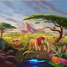 New Releases: Thomas Kinkade - Lion King