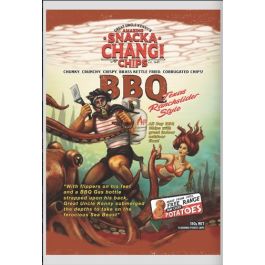 Art: Snacka Changi Chips BBQ A1 Poster