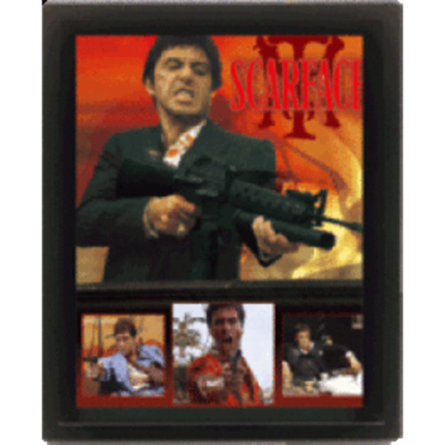 3D Lenticular: Scarface - Framed 3D Lenticular