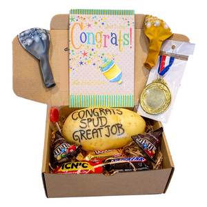 Best Selling: Congrats Potato Gift Idea Bundle