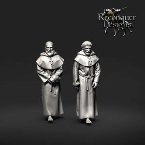 Christian Monks Walking