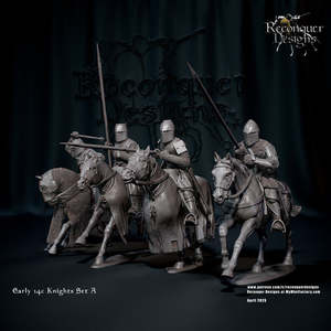 Christian Cavalry: Early C14th Knights Set A, Mounted
