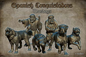 Red Copper Miniatures: Spanish Wardogs and handlers