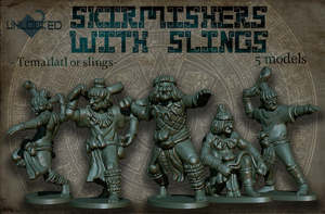 Aztecs: Aztec Skirmishers with Sling