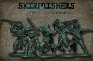 Aztecs: Aztec Skirmishers with Atlatl
