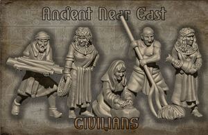 New Kingdom Egyptian: Middle Eastern Civilians