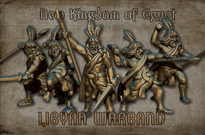 New Kingdom Egyptian: Libyan Warband