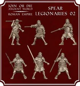 Legionaries Fighting - Spear