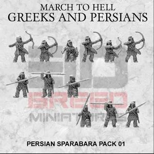 Achaemenid Persian: Persian Sparabara - Bow