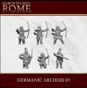 Ancient Germans: Germanic Warriors with bow