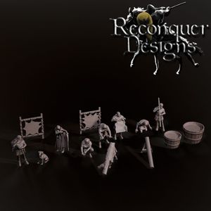 Reconquer Designs Buildings And Dioramas: Tanner's workshop