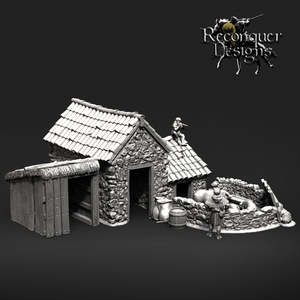 Reconquer Designs Buildings And Dioramas: Pig Pen