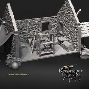 Reconquer Designs Buildings And Dioramas: Furniture for Iberian House