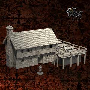 Reconquer Designs Buildings And Dioramas: The Dancing Pony Inn