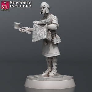 Fantasy Diorama: Bathhouse Characters
