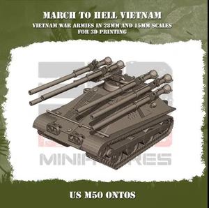 Vietnam Era Us: M50 Ontos