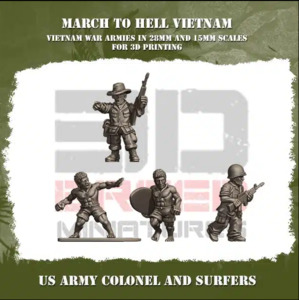 Vietnam Era Us: US Army Colonel (and surfers)