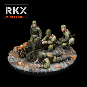 Rtx Miniatures: Soviet SG43 and Crew