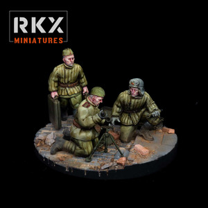 Rtx Miniatures: Soviet 50mm Mortar