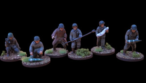 Rkx American Infantry: American 155mm artillery crew