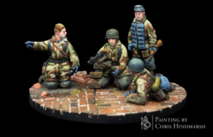 German Infantry: Fallschirmjäger MG34 Team