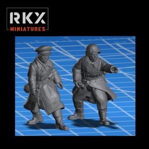 German Volksgrenadier Officers
