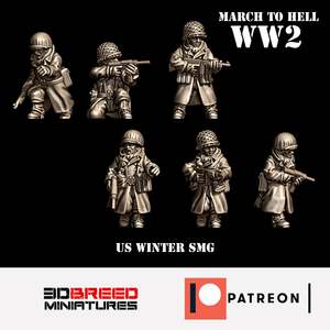 US GIs SMG, Winter Coats