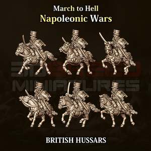 3d Breed Napoleonics: British Hussars