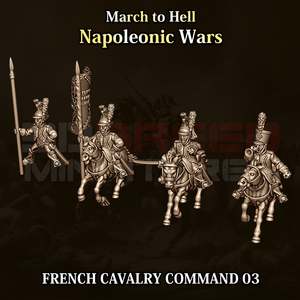 3d Breed Napoleonics: French Cavalry Command Three