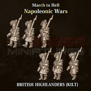 1812 British: British Highlander Infantry