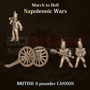 1812 British: British 6pdr Cannon