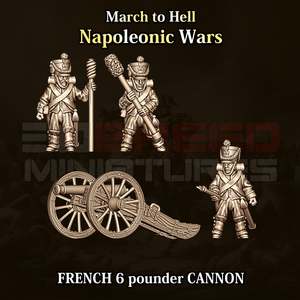 1812 French: French 6pdr Cannon