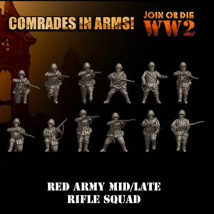 3d Breed Ww2 Russians: Soviet Infantry Two