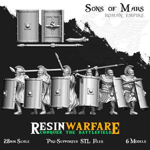 Resin Warfare Imperial Roman: Urban Guard