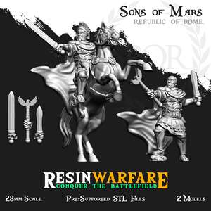 Resin Warfare Imperial Roman: Legatus and Prefectus