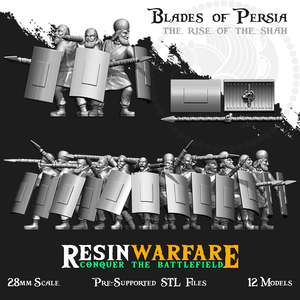 Resin Warfare Sassanid Persian: Sassanid Spearmen