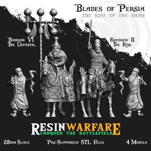 Resin Warfare Sassanid Persian: Khosrow II, Bahram Chobin and Priests
