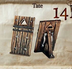 Ian Lovecraft Miniatures: Tate pavise