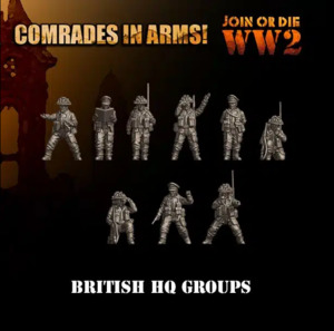 3d Breed Ww2 Commonwealth: Commonwealth Infantry Officers