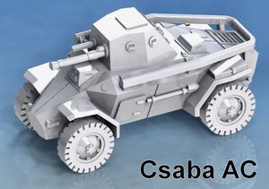Bergman 15mm Vehicles: 39M Csaba