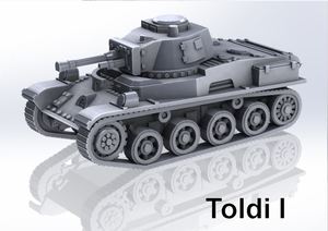 Bergman 15mm Vehicles: 38M Toldi