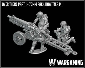 US Infantry Pack Howitzer - North Africa