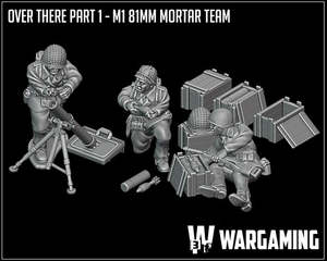 W3 Us Army North Africa: US Infantry 81mm Mortar - North Africa